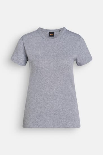 BOSS T-Shirt 'Esla' grau