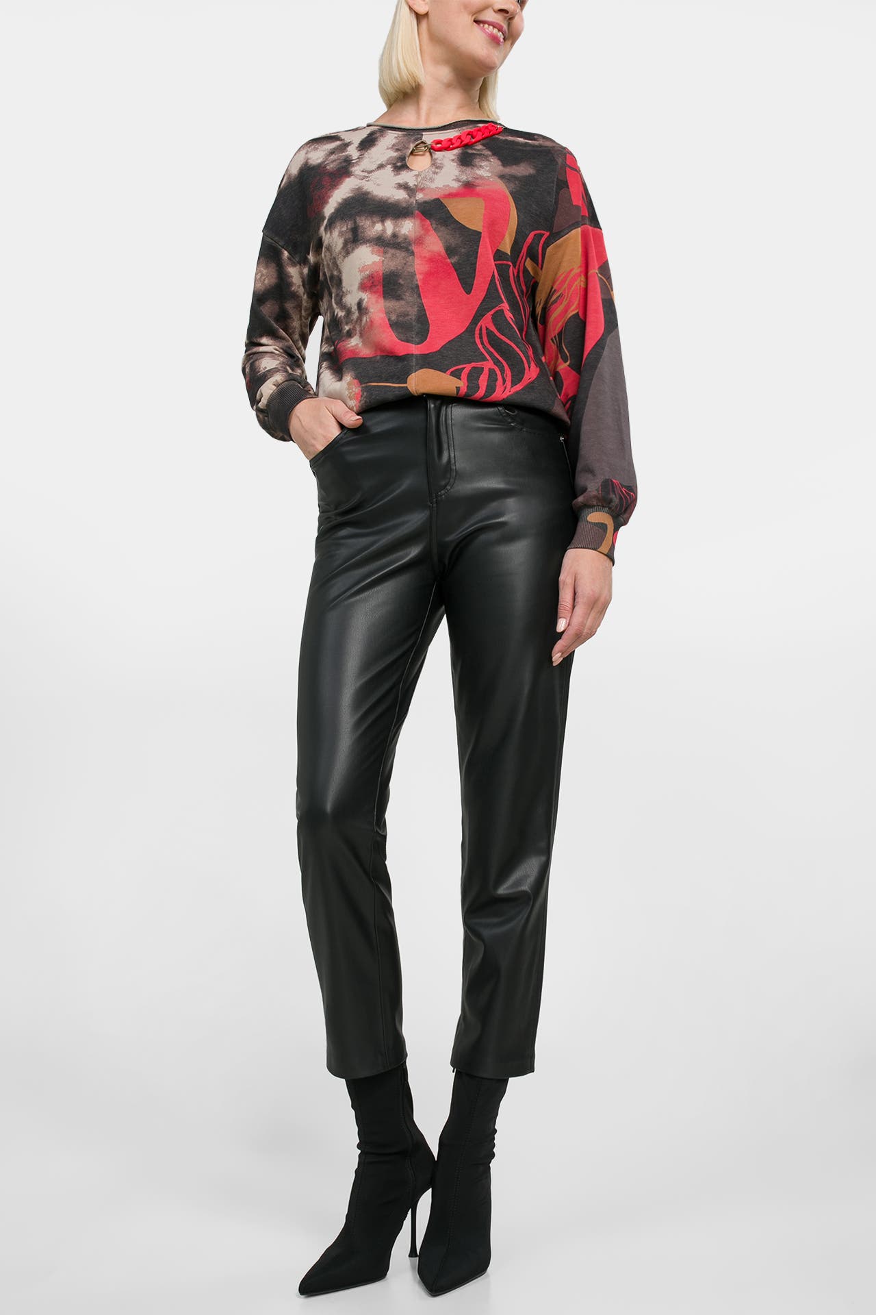 SPORTALM Sweatshirt gemustert, Bild 1