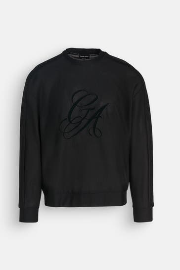 GIORGIO ARMANI Strickpullover schwarz