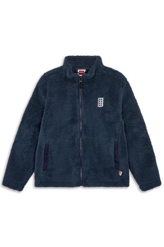 LEGO WEAR Teddy-Fleecejacke dunkelblau