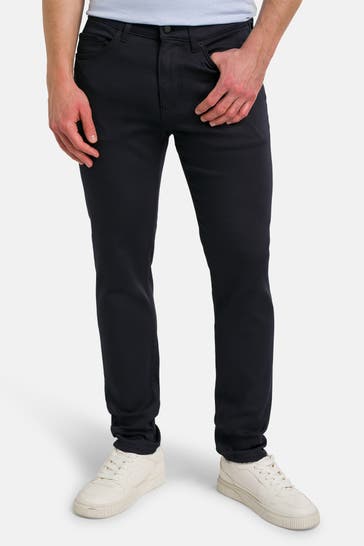 BOSS Stoffhose 'Taber' nachtblau