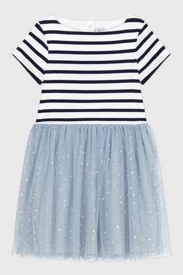 PETIT BATEAU Kleid mehrfarbig