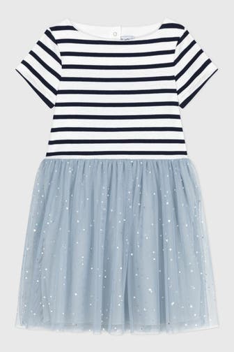 PETIT BATEAU Kleid mehrfarbig