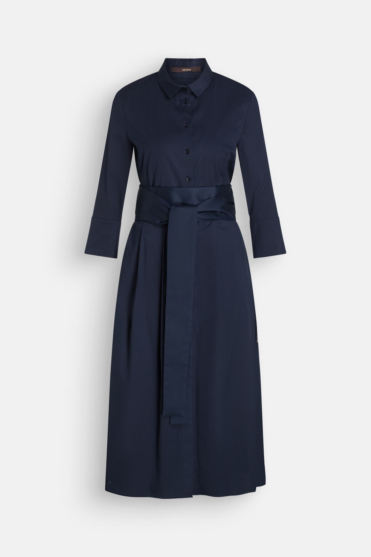WINDSOR. Midikleid dunkelblau, Bild 1