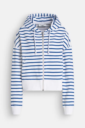 MARC O'POLO DENIM Sweatjacke gestreift