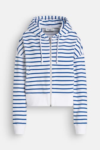 MARC O'POLO DENIM Sweatjacke gestreift