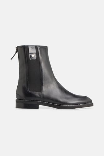 DONNA CAROLINA Chelsea-Boots 'Carol Stylo' schwarz