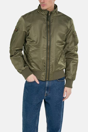 SUPERDRY Bomberjacke oliv