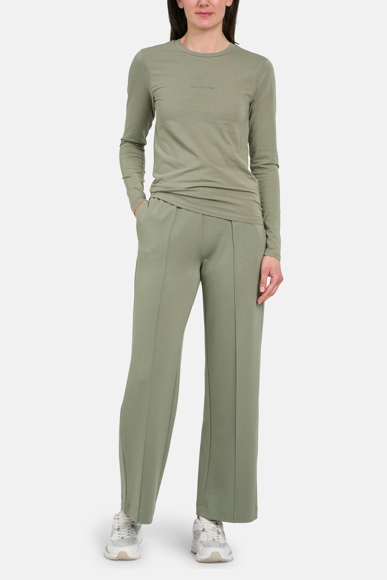 MARC O'POLO DENIM Sweatpants graugrün, Bild 1