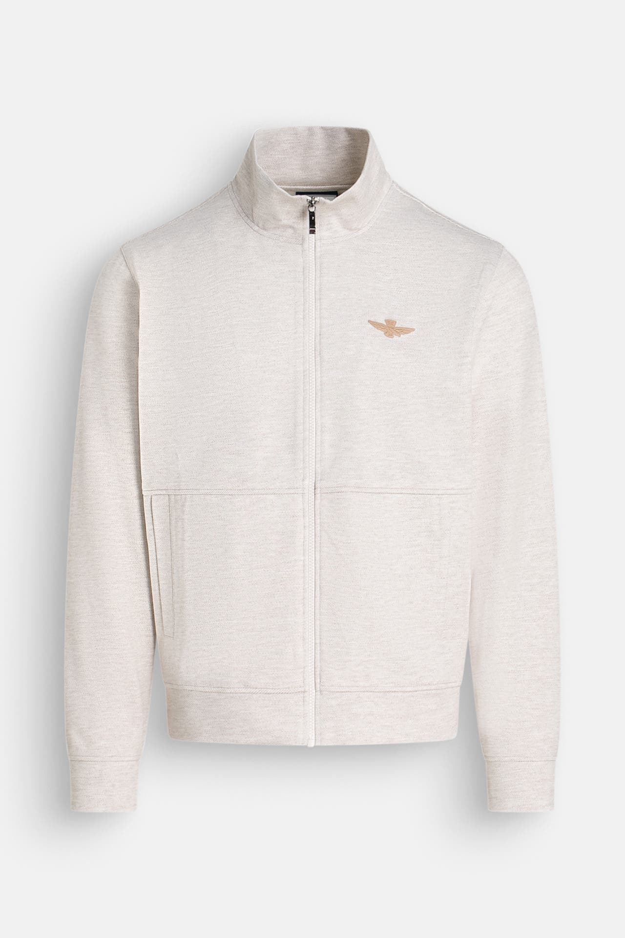 AERONAUTICA MILITARE Sweatjacke beige, Bild 1