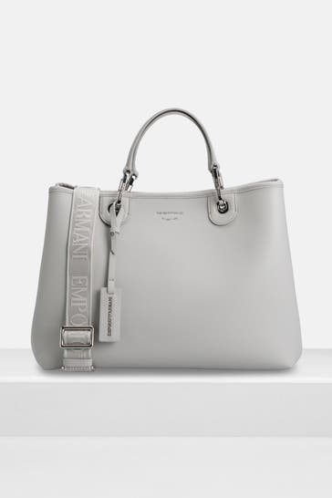EMPORIO ARMANI Handtasche hellgrau