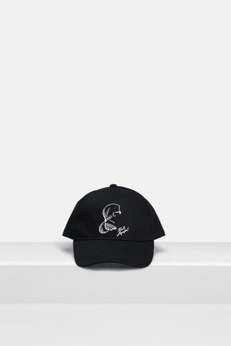 KARL LAGERFELD Basecap schwarz