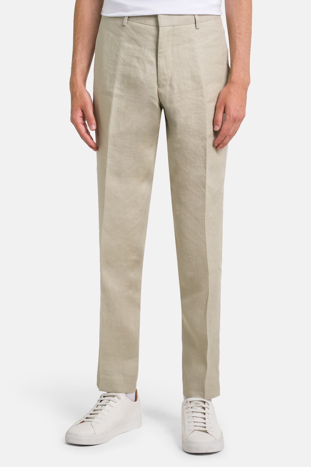 TIGER OF SWEDEN Stoffhose 'Tenutas' beige, Bild 1