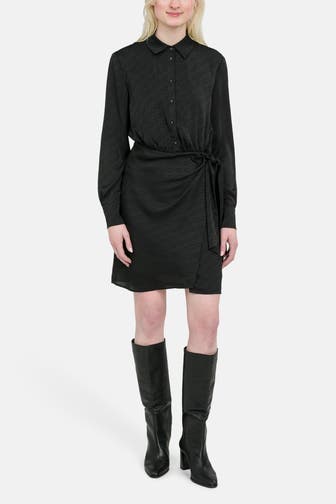 GUESS Blusenkleid 'Camilla' schwarz