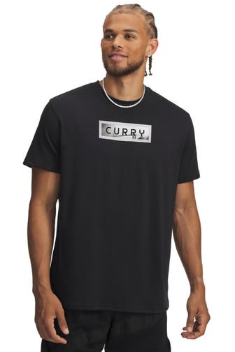 UNDER ARMOUR T-Shirt 'Curry Trend' schwarz