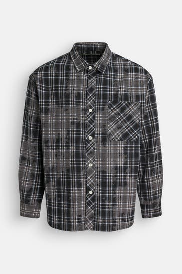 WOODBIRD Casual-Hemd kariert