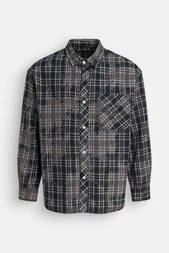 WOODBIRD Casual-Hemd kariert