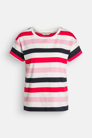 BARBOUR T-Shirt 'Lyndale' gestreift