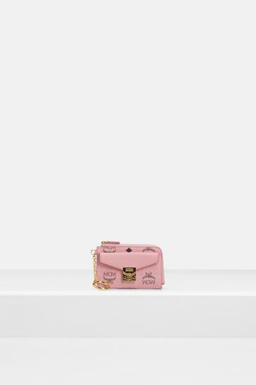 MCM Kartenetui 'Tracy' rosa