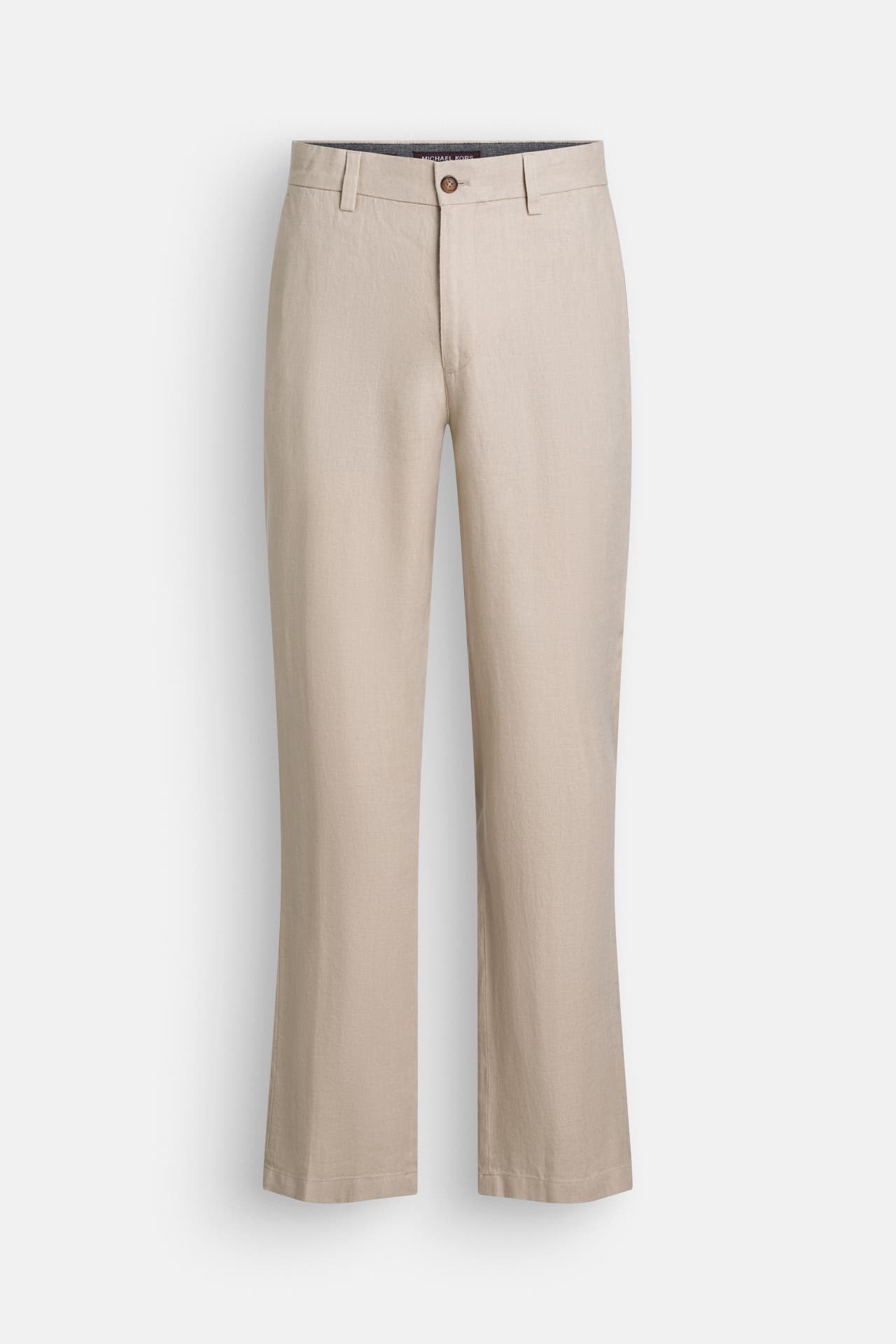 MICHAEL KORS Leinen-Chino beige straight, Bild 1