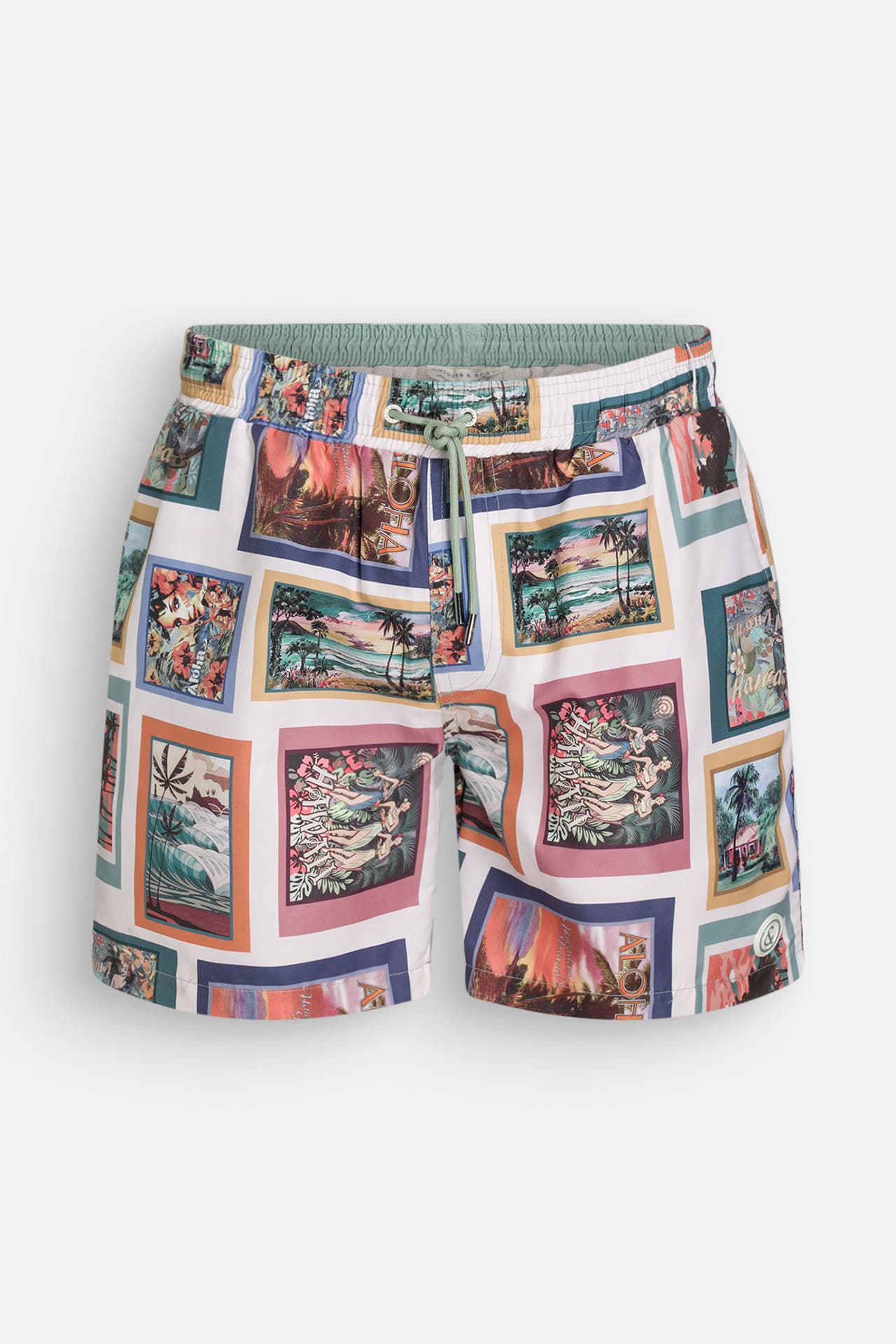 COLOURS & SONS Badeshorts gemustert, Bild 1