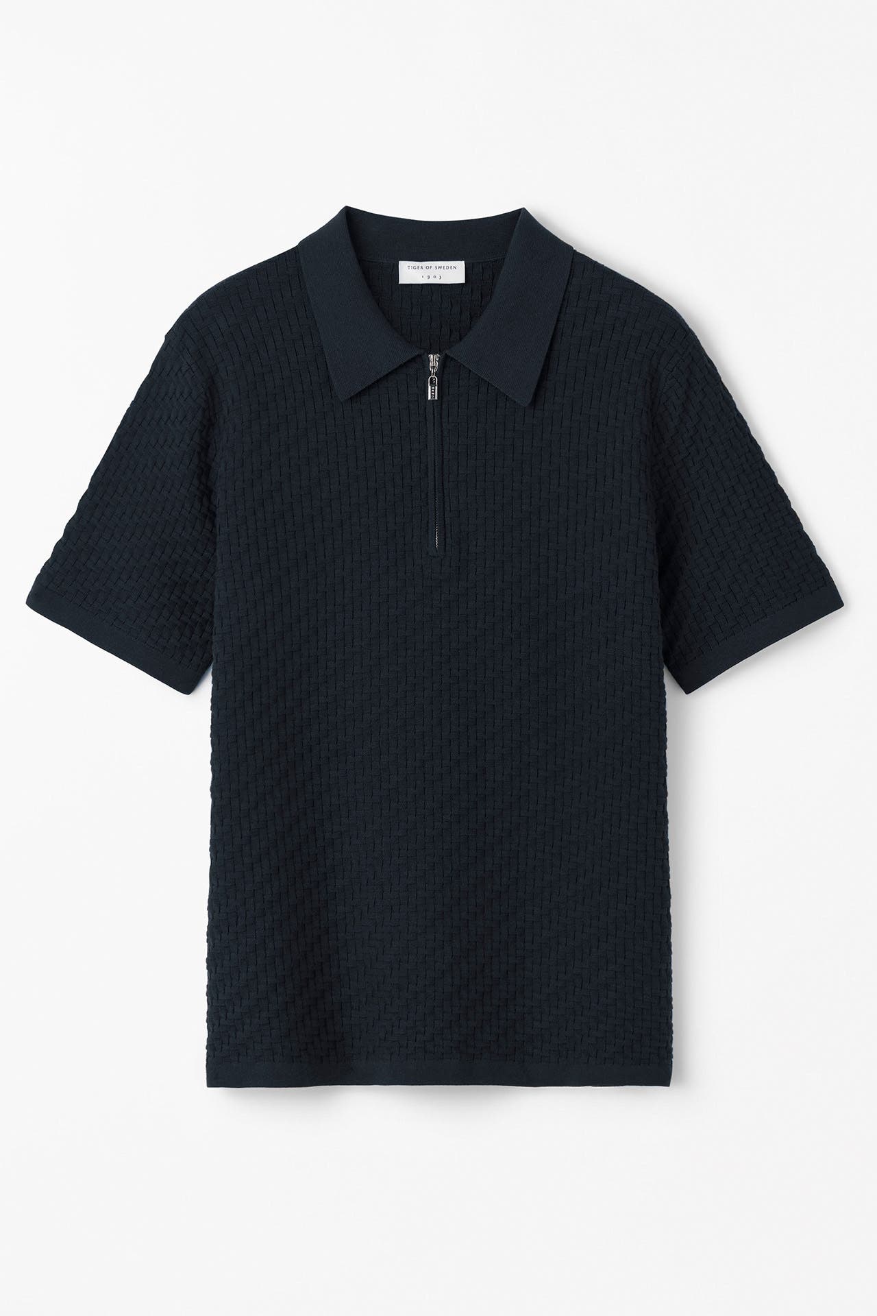 TIGER OF SWEDEN Polo-Shirt 'Orbit' dunkelblau, Bild 1