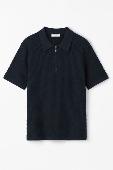 TIGER OF SWEDEN Polo-Shirt 'Orbit' dunkelblau