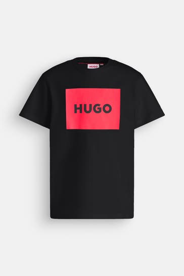 HUGO T-Shirt schwarz