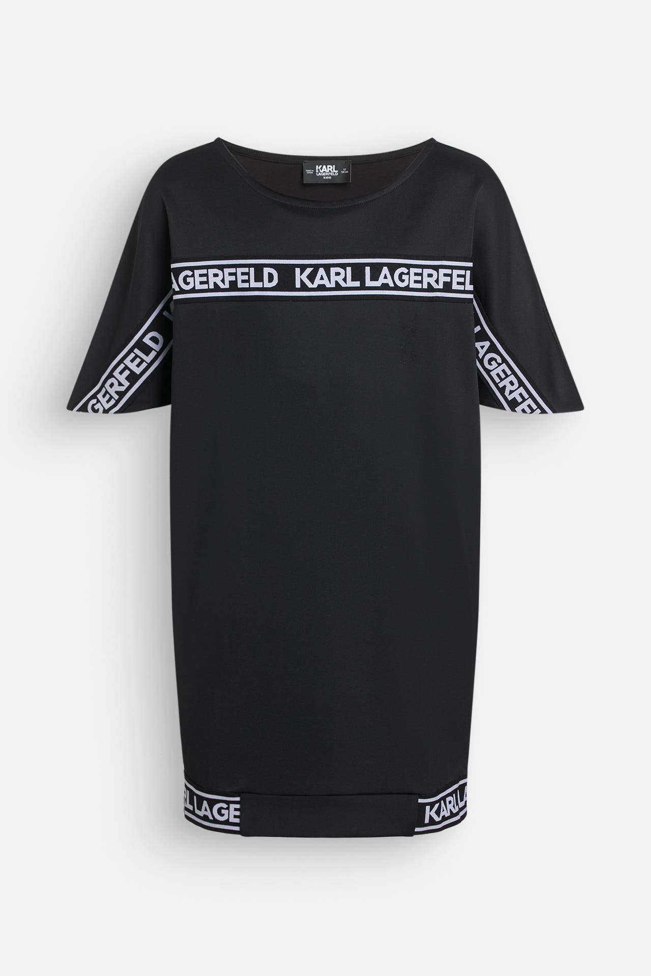 KARL LAGERFELD Sweat-Kleid schwarz, Bild 1