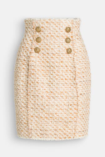 BALMAIN Casual-Rock zweifarbig