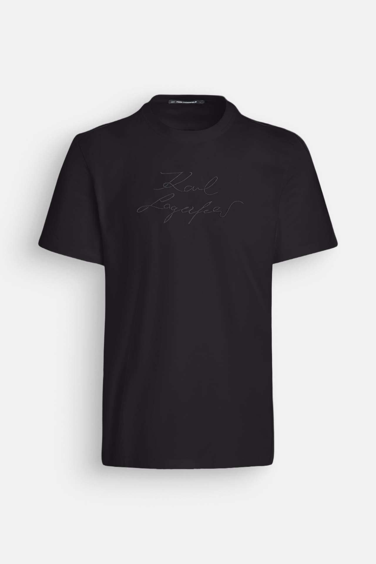 KARL LAGERFELD T-Shirt schwarz, Bild 1