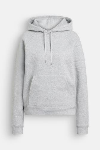 SAINT LAURENT Hoodie hellgrau