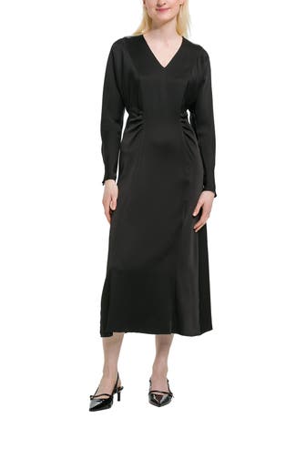 BOSS Kleid 'Daniki' schwarz