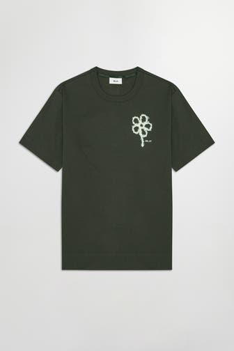 NN07 T-Shirt dunkeloliv