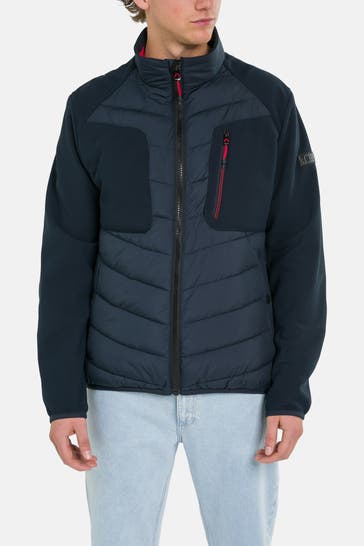 S.OLIVER Light-Steppjacke dunkelblau