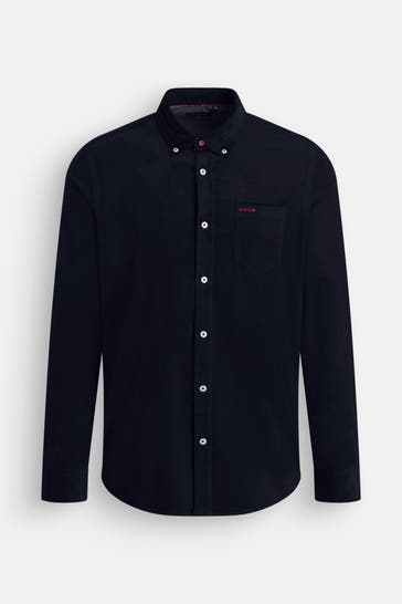 NEW ZEALAND AUCKLAND Cordhemd nachtblau