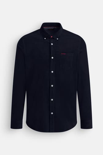 NEW ZEALAND AUCKLAND Cordhemd nachtblau