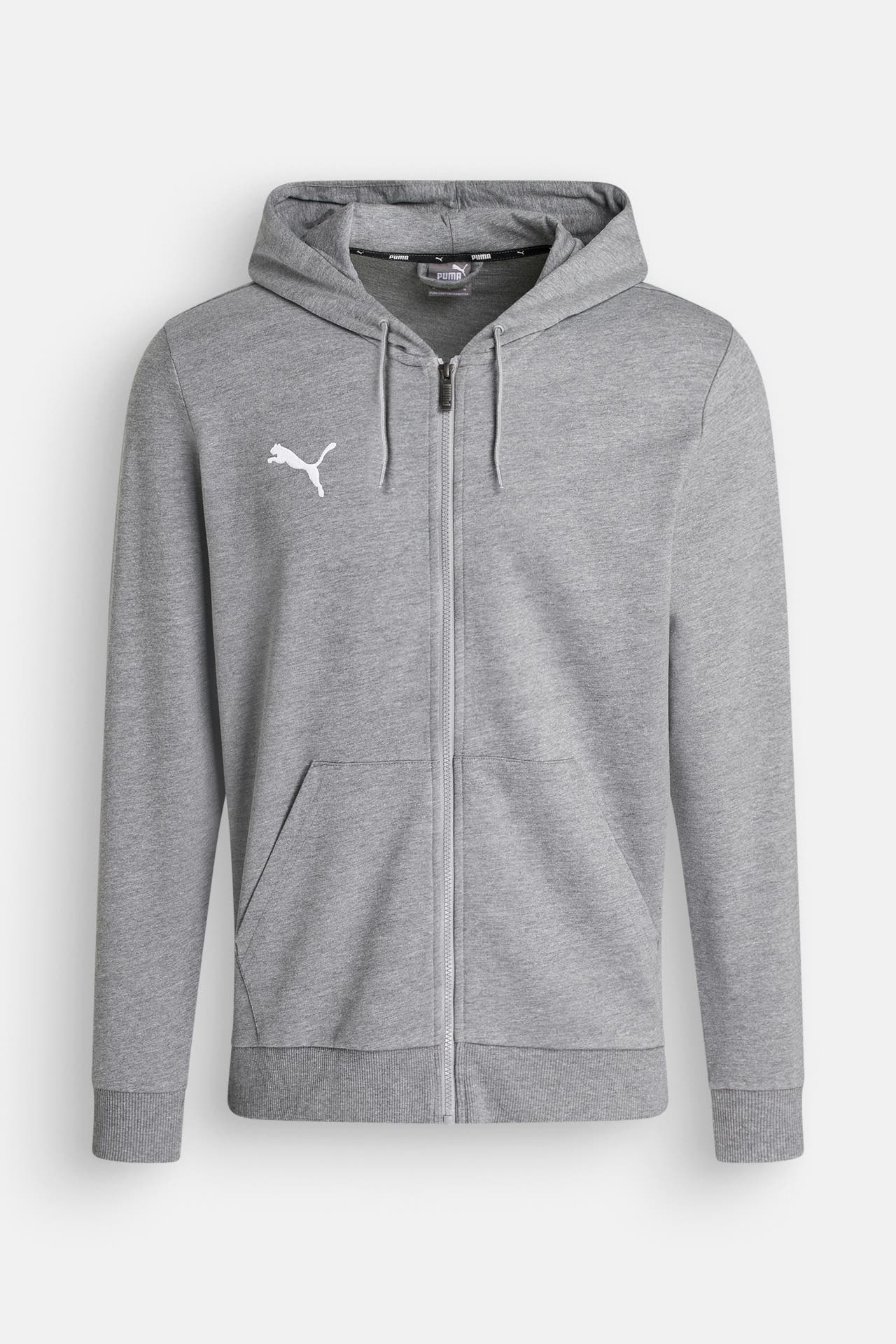 PUMA Sweatjacke 'teamGOAL' grau, Bild 1