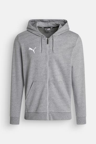 PUMA - Sweatjacke 'teamGOAL' grau