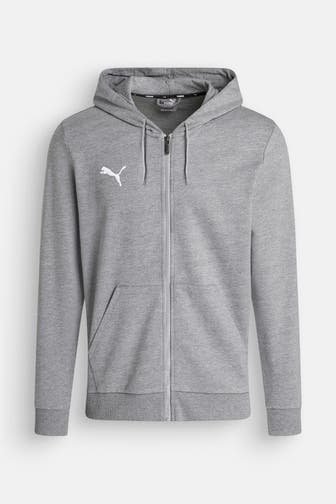 PUMA Sweatjacke 'teamGOAL' grau