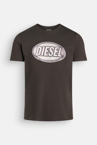 DIESEL T-Shirt dunkelgrau