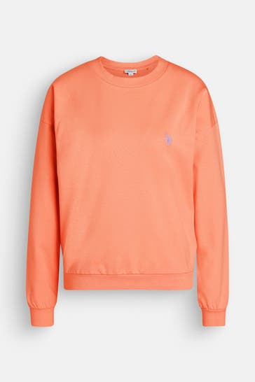 U.S. POLO ASSN. Sweatshirt hellorange