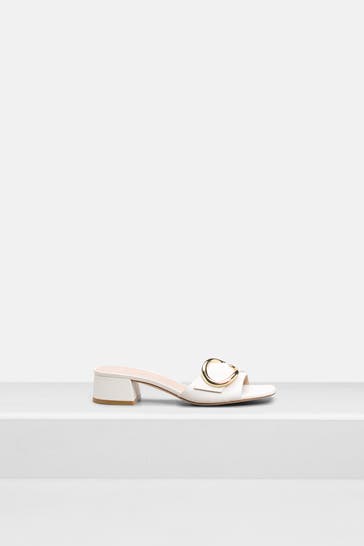 STUART WEITZMAN Sandaletten 'Benni 35' weiß