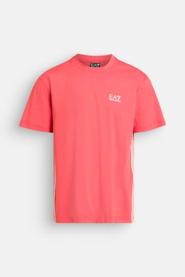 EA7 T-Shirt orangerot
