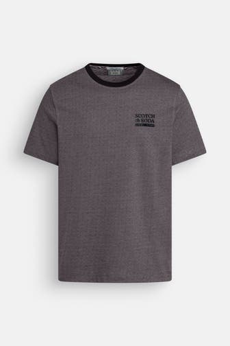 SCOTCH & SODA T-Shirt dunkelgrau
