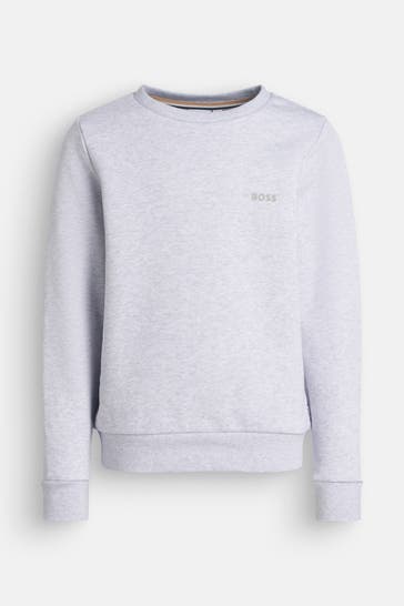 BOSS Sweatshirt grau