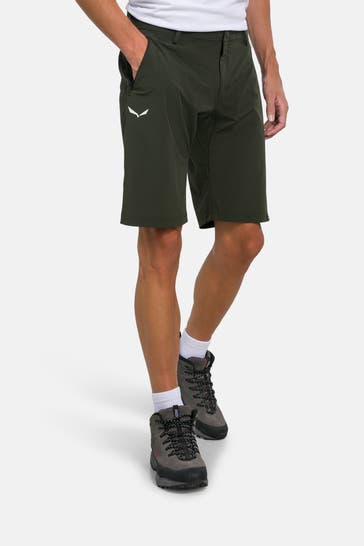 SALEWA Funktions-Shorts oliv
