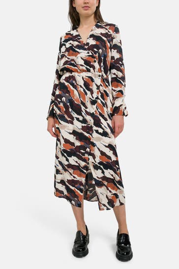 S.OLIVER BLACK LABEL Kleid gemustert