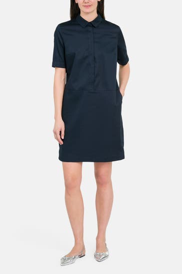 BETTY BARCLAY Blusenkleid navy