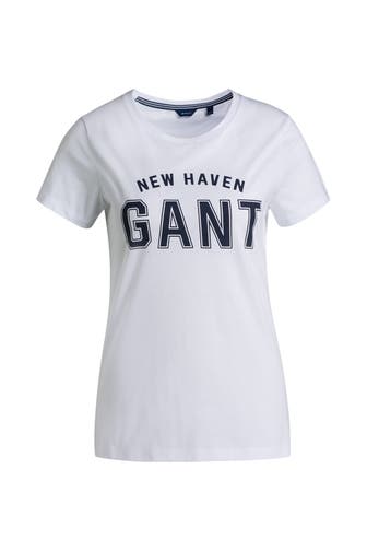 GANT T-Shirt weiß